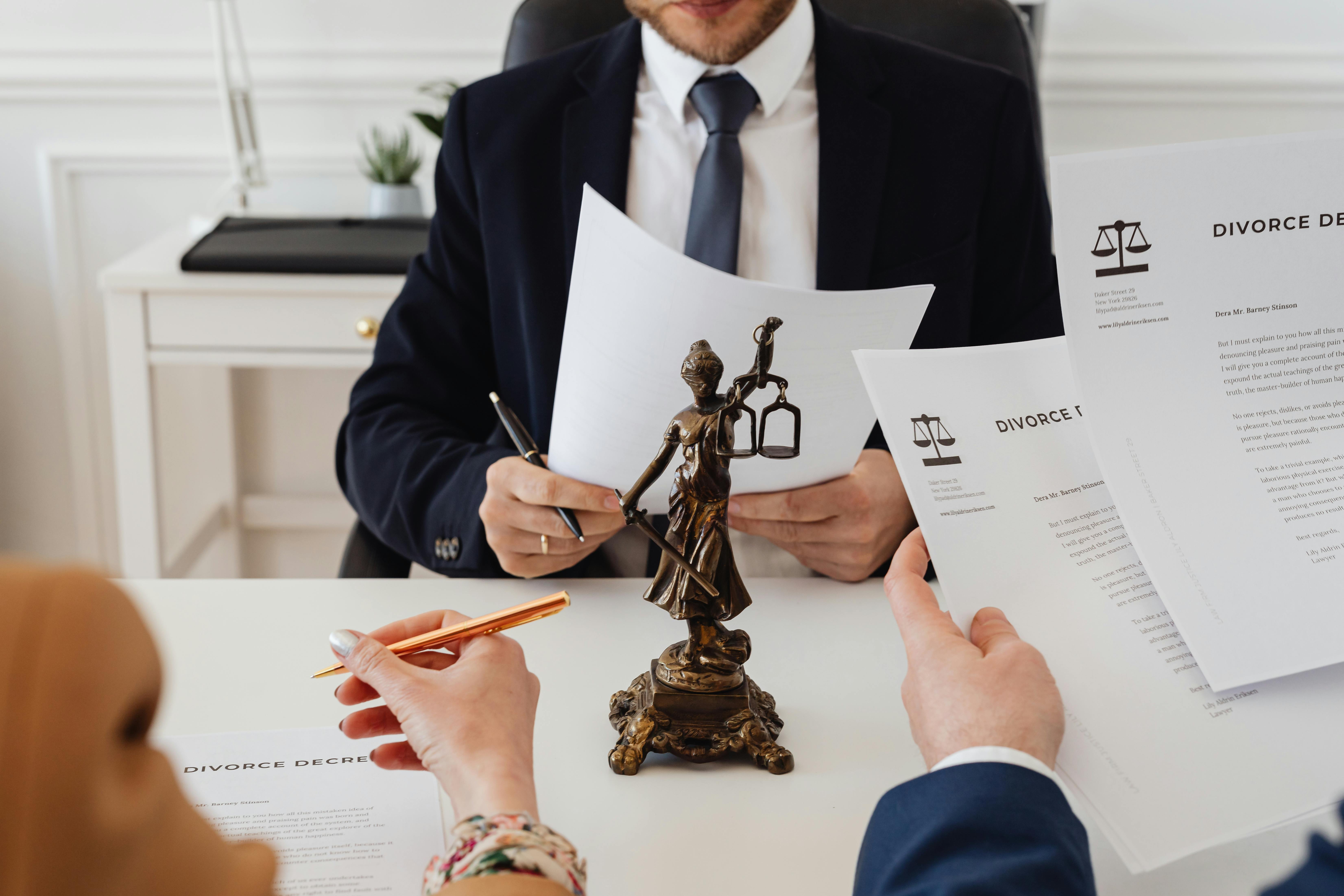 Law & Bar Academy Mission - Gavel symbolizing justice